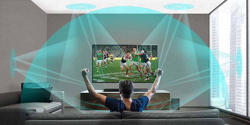 Hisense HS312, barre de son&nbsp;3.1 Dolby&nbsp;Atmos