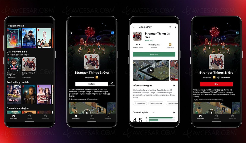 Jeux vidéo sur Netflix, c’est&nbsp;parti