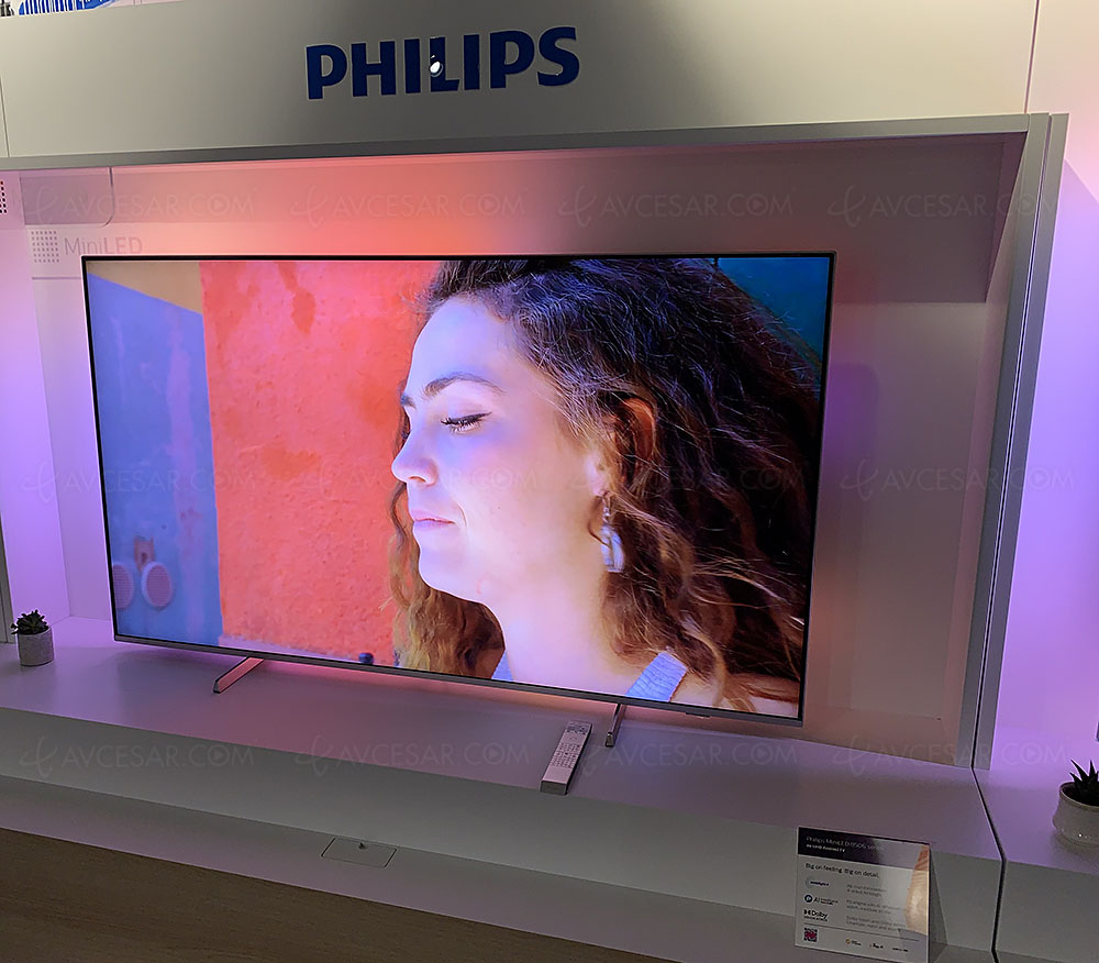 TV Mini LED Ultra HD 4K Philips PML9506, mise à jour prix et spécifications