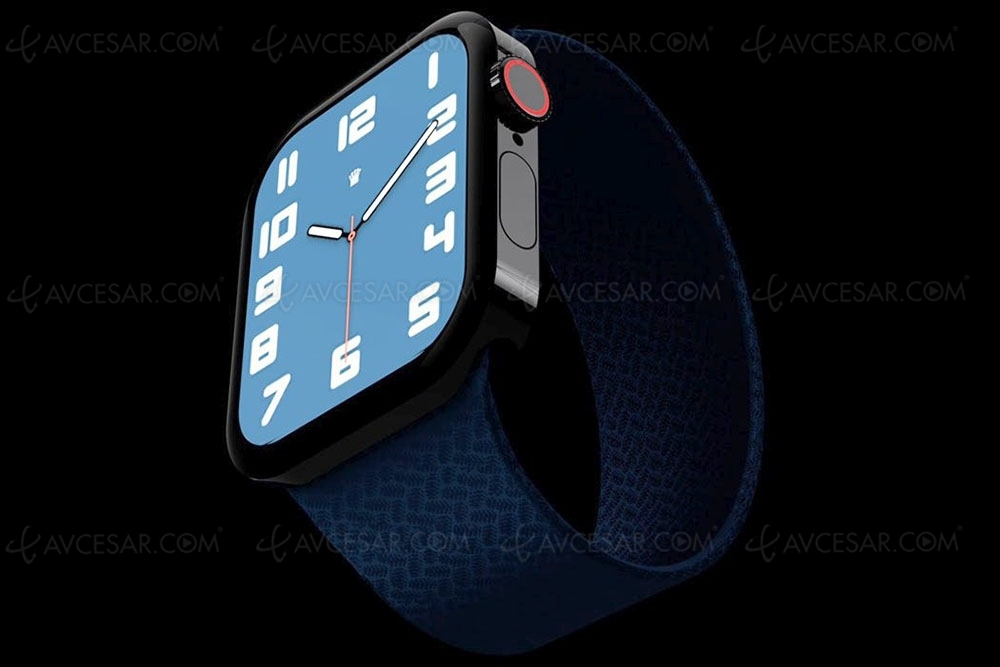 Apple Watch Series&nbsp;7, nouveau design et plus grand&nbsp;écran&nbsp;?