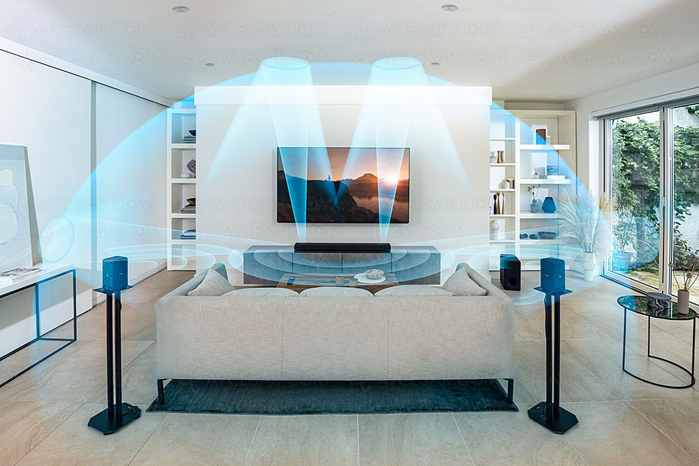 Sony HT-A5000, barre de&nbsp;son Dolby&nbsp;Atmos&nbsp;5.1.2 et&nbsp;DTS:X
