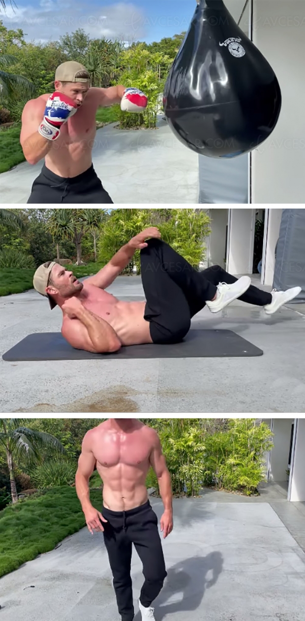 Chris Hemsworth dévoile son entraînement de dingue pour Tyler Rake 2 (vidéo)