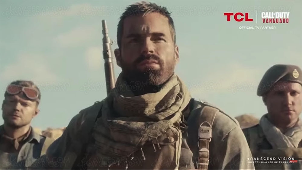 TCL, partenaire du jeu Call of Duty&nbsp;:&nbsp;Vanguard