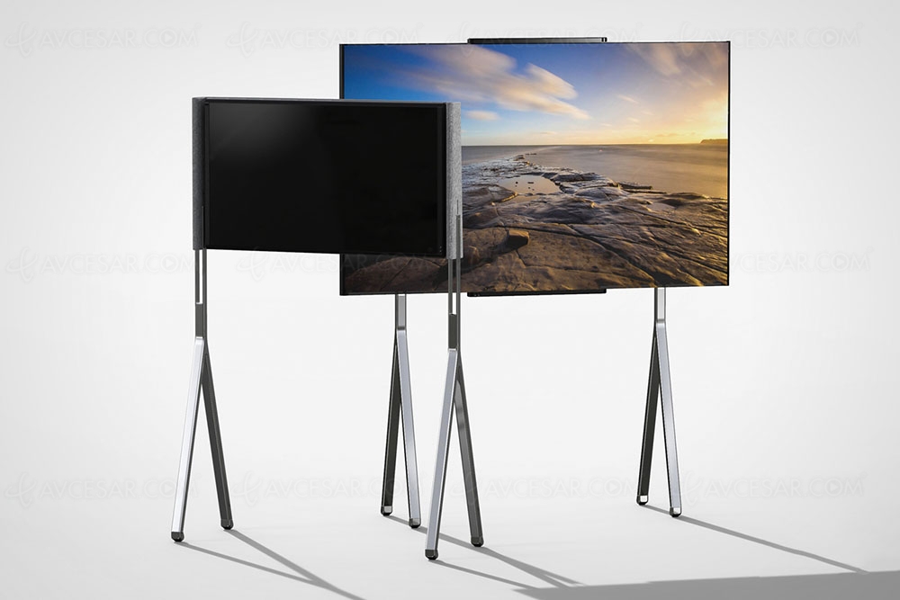 TV Oled Shift&nbsp;: concept téléviseur enroulable et rotatif à&nbsp;format&nbsp;variable