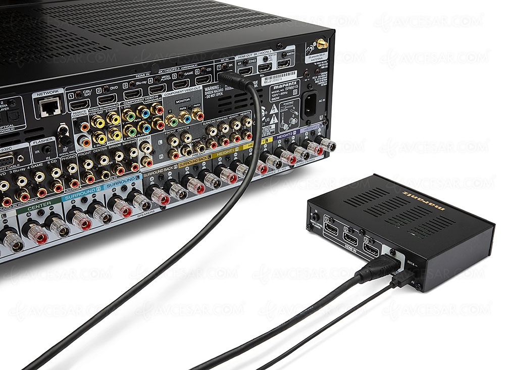Marantz VS3003, commutateur HDMI&nbsp;8K/60 3&nbsp;entrées/1&nbsp;sortie