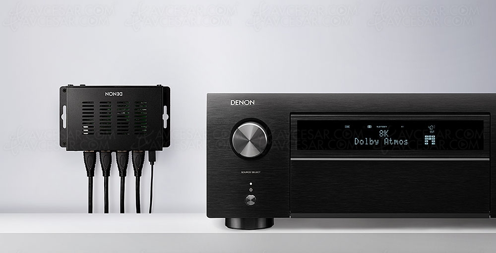 Denon AVS-3, commutateur HDMI&nbsp;8K/60 3&nbsp;entrées/1&nbsp;sortie