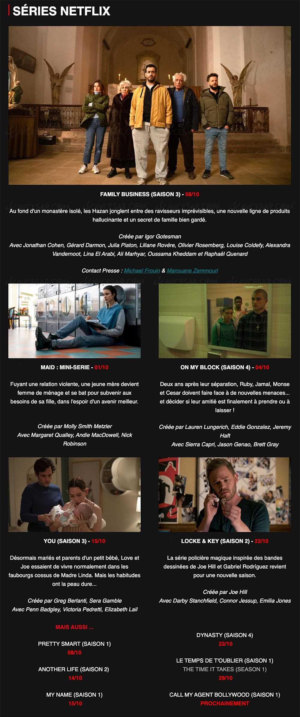 Horreur A Seoul La Traque Dun Predateur Quoi de neuf sur Netflix en octobre ? Programme chargé !