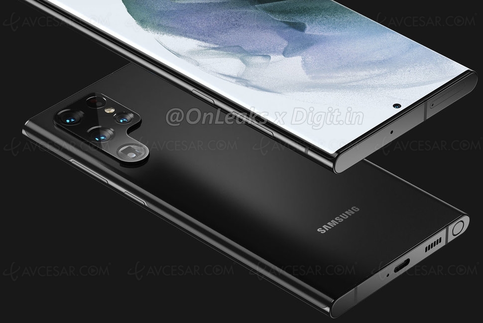 Fuite Samsung Galaxy S22&nbsp;Ultra&nbsp;: le «&nbsp;retour&nbsp;» du&nbsp;Galaxy&nbsp;Note&nbsp;?