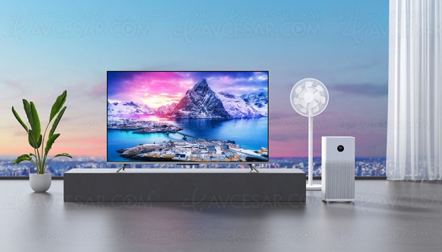 TV QLED Ultra HD 4K Xiaomi Mi TV Q1E 55'' : HDR10+/HDR Dolby Vision et Android 10
