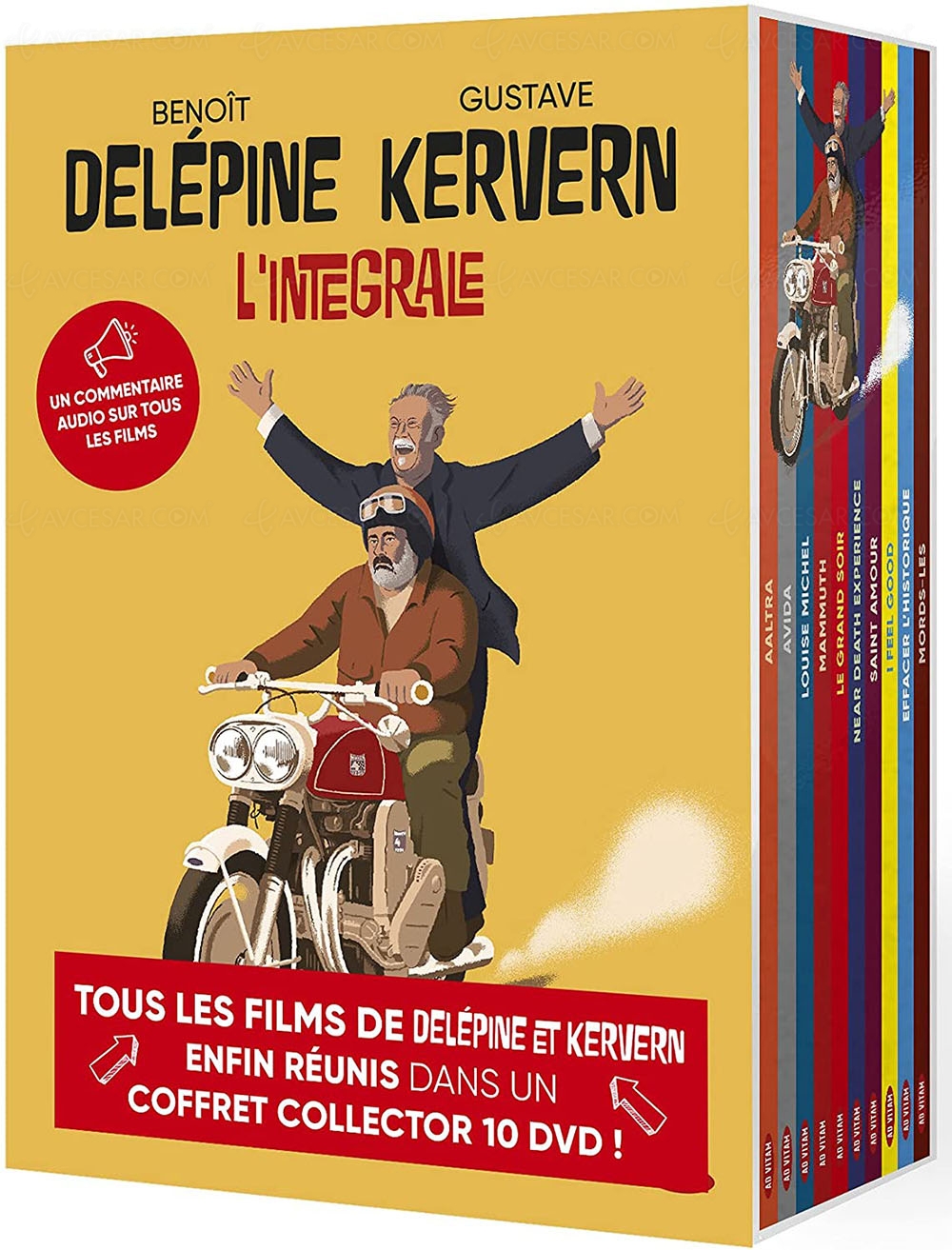Le cinéma de Delépine et Kervern, à l'honneur d'un livre et d'un coffret DVD&nbsp;intégral