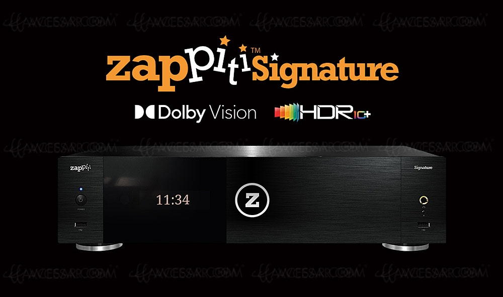 Zappiti Signature 4K HDR10+/HDR Dolby Vision, ES9038Pro, double sortie
