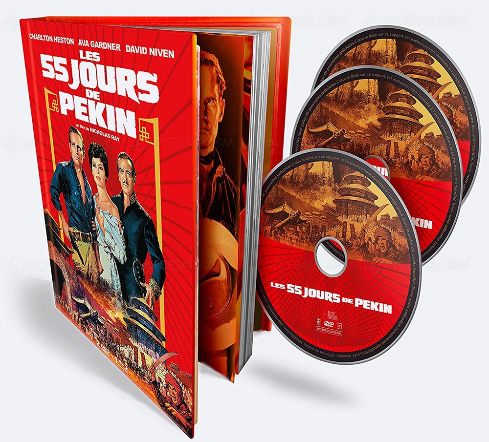Les 55 jours de Pékin, une spectaculaire superproduction enfin&nbsp;en&nbsp;Blu‑Ray