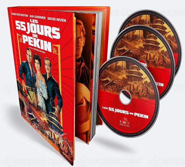 Les 55 jours de Pékin, une spectaculaire superproduction enfin en Blu‑Ray