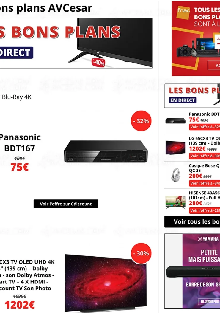 bons-plans-soldes-selection-promos-avcesar-com-tv-oled-tv-led-smartphones