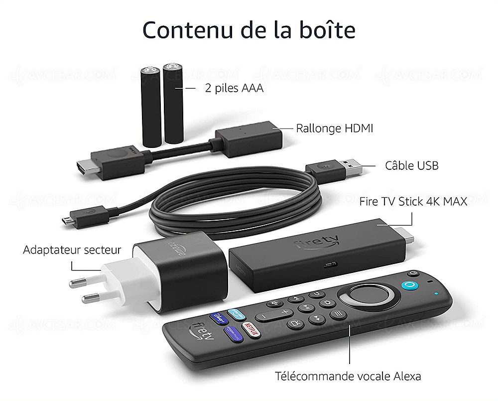 Adaptateur Ethernet  pour Fire TV