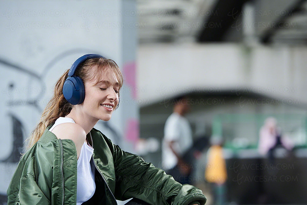 Sony WH‑XB910N, casque sans‑fil à&nbsp;réduction de bruit et&nbsp;objectif&nbsp;basses