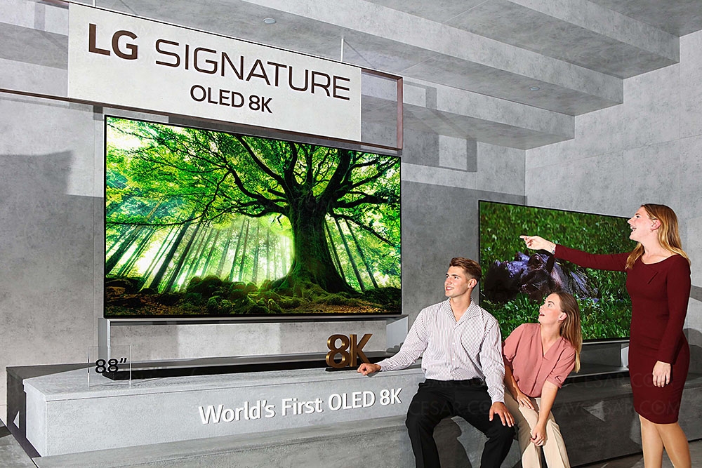 TV Oled LG 97'' (246&nbsp;cm) prévu&nbsp;en&nbsp;2022