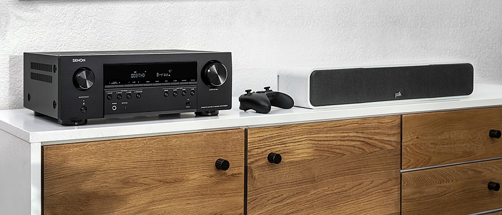 Denon AVC-S660H, ampli 5.2 Ultra&nbsp;HD 8K, HDMI&nbsp;2.1, HDR10+, HDR Dolby&nbsp;Vision, AirPlay&nbsp;2,&nbsp;Heos…
