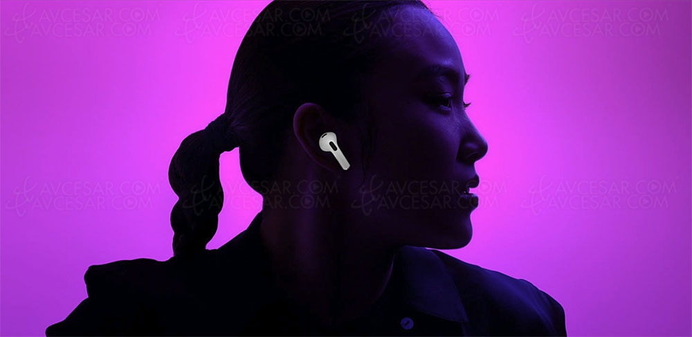 Apple AirPods 3&nbsp;: Spatial Audio/Dolby Atmos et autonomie en&nbsp;hausse