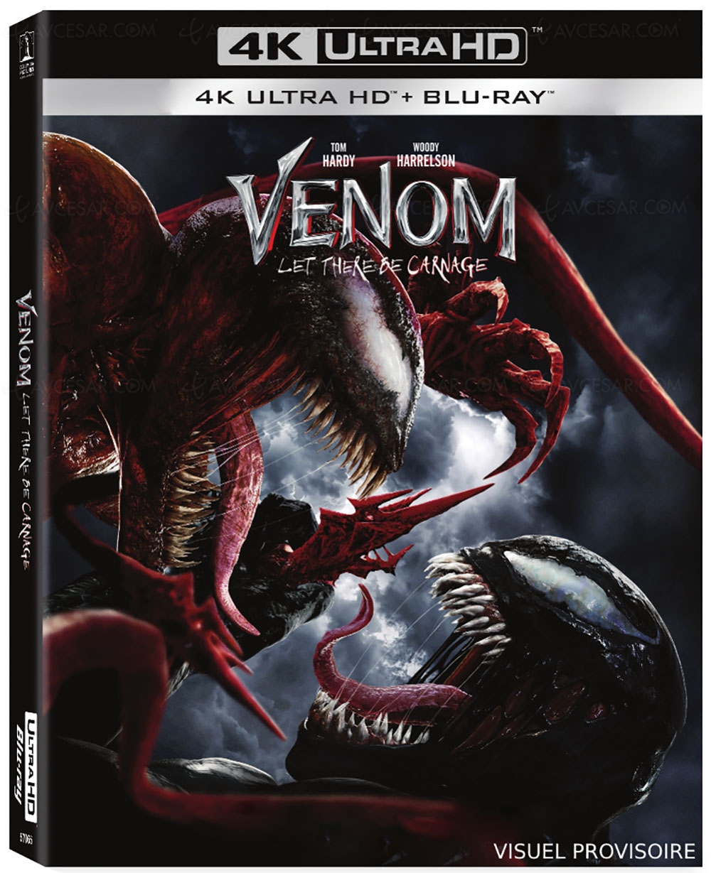 Venom 2&nbsp;: Let There Be Carnage, 4K&nbsp;Ultra&nbsp;HD en&nbsp;approche