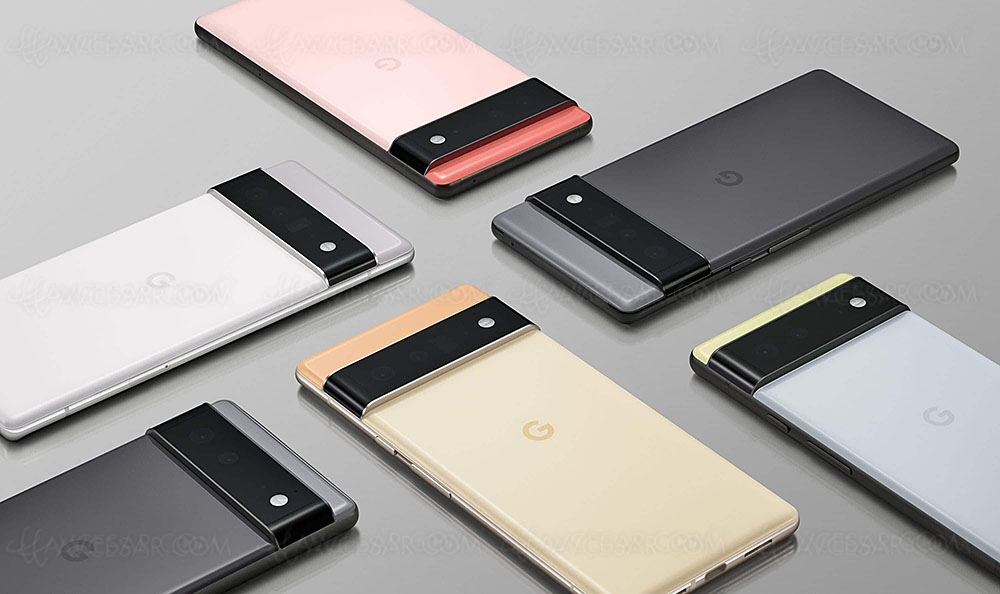 Smartphones Google Pixel&nbsp;6 et&nbsp;6&nbsp;Pro, haut de gamme à prix&nbsp;intéressant