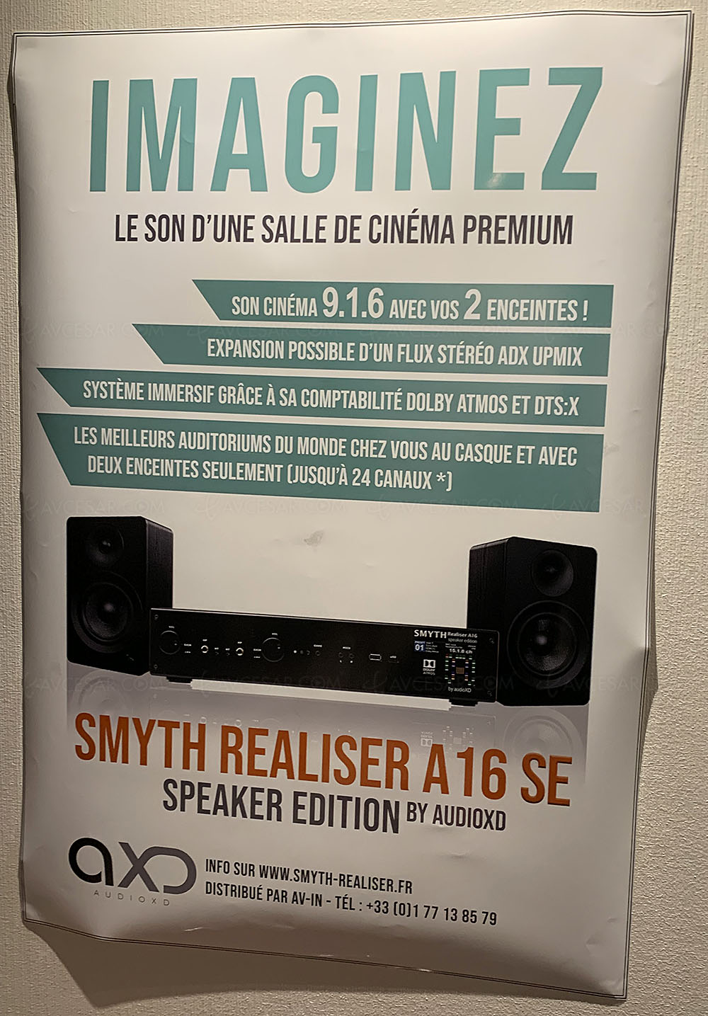 French Days, SVS Smyth Realiser A16 à 4 090 € : Home Cinéma jusqu'à 15.1.8  au casque