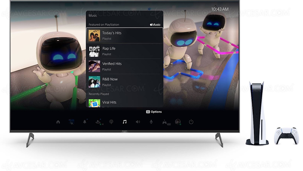 Apple Music sur PlayStation&nbsp;5, c'est&nbsp;fait