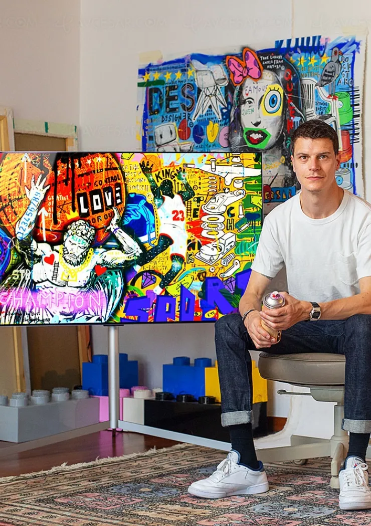LG s’associe au street artiste Jibsar