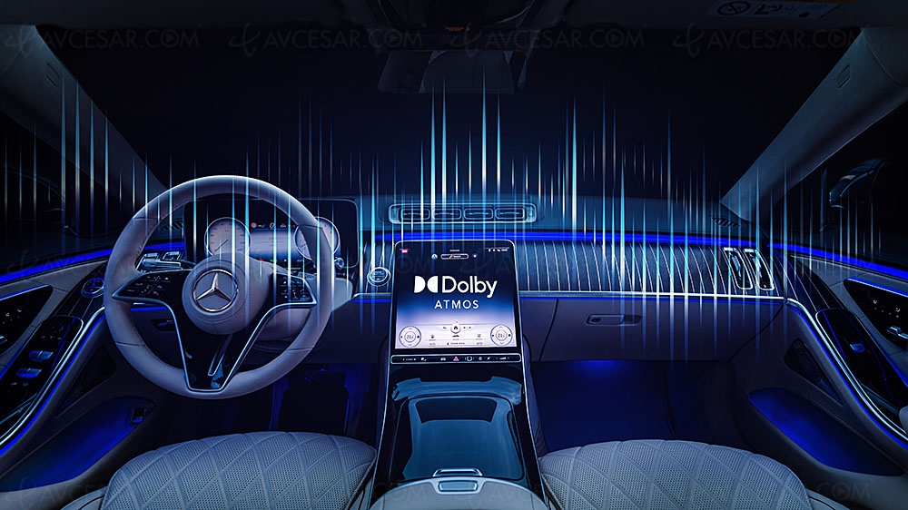 Mercedes-BenZ AG avec système Dolby&nbsp;Atmos&nbsp;embarqué