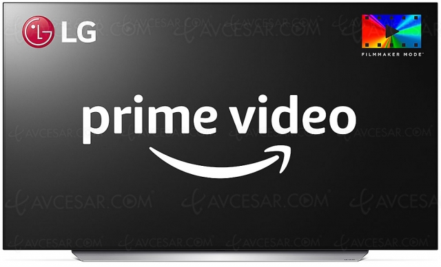 Mode Filmmaker automatique sur les TV LG 2020/2021 avec Amazon Prime Video