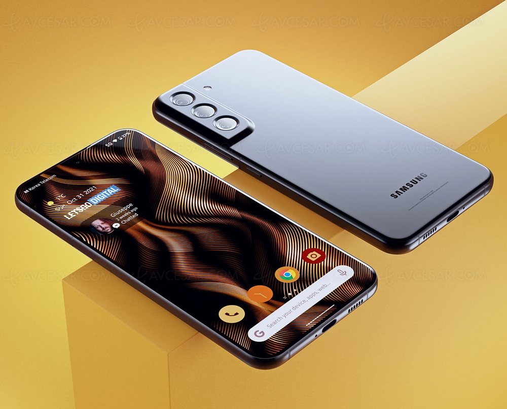 Samsung Galaxy S22, fuites de détails et&nbsp;belles&nbsp;images