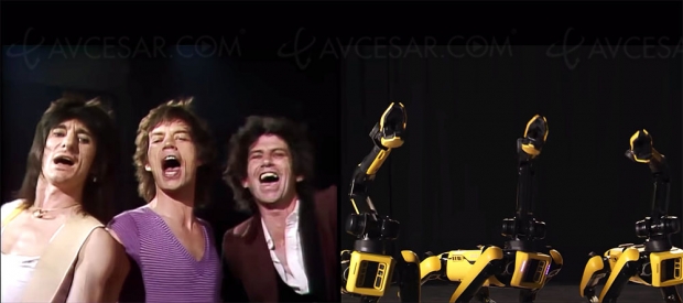 Mick Jagger se fait hacker par les robots de Boston Dynamics