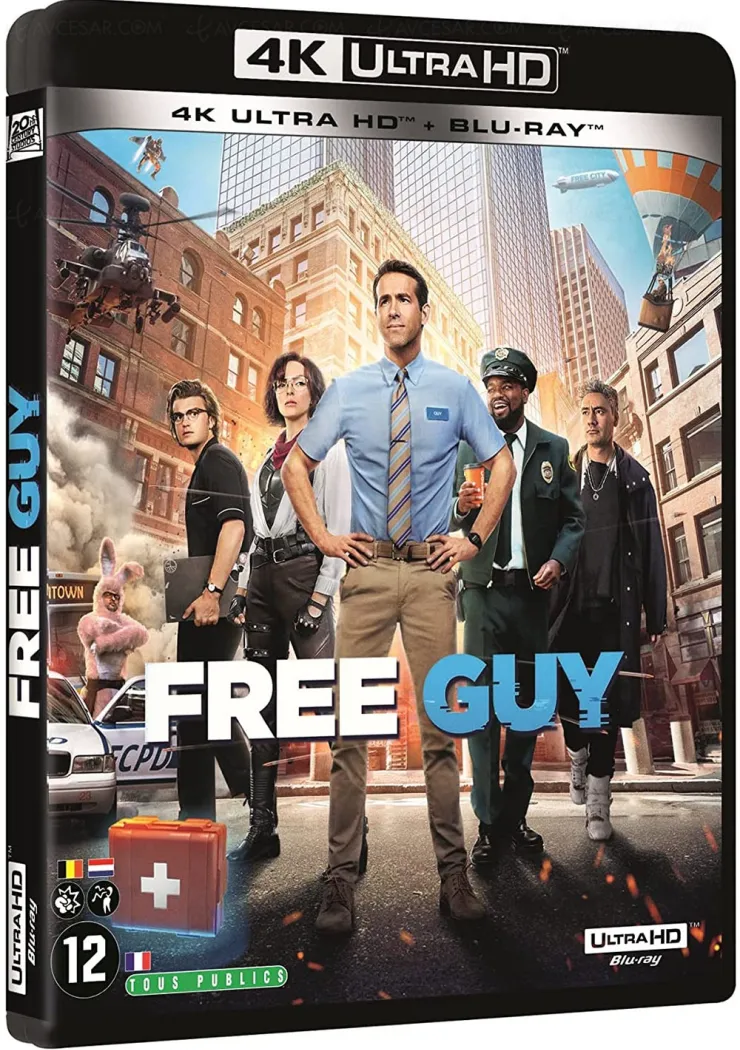 free-guy-le-mix-action-jeu-video-mene-par-ryan-reynolds-en-4k-ultra-le-10-decembre