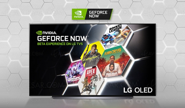 Cloud Gaming GeForce Now nVidia sur Smart TV LG