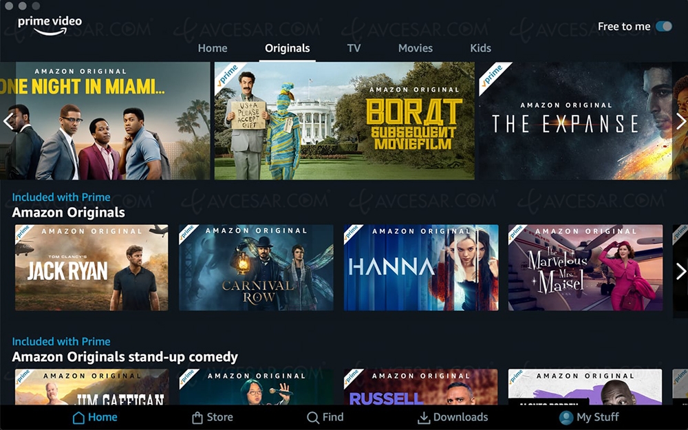 Amazon Prime Video désormais&nbsp;sur&nbsp;Mac