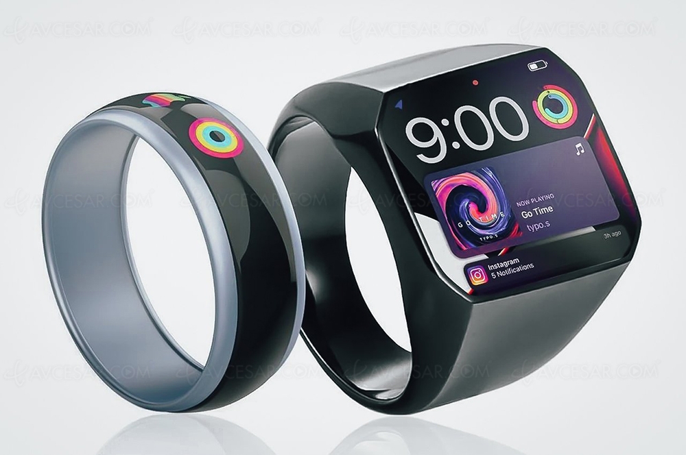 Bague connectée Apple Ring&nbsp;:&nbsp;concept