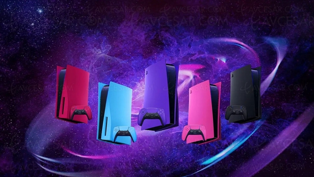 PlayStation 5, 5 nouvelles couleurs officielles