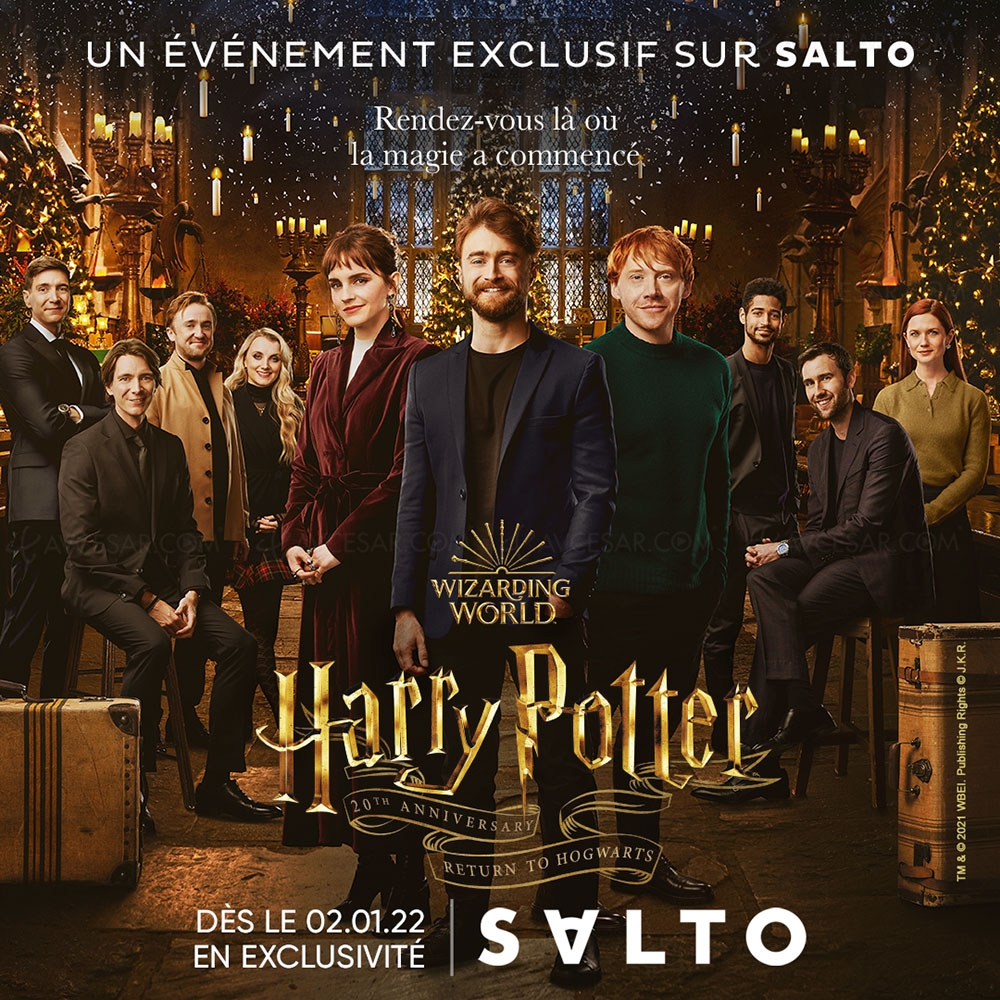 Harry Potter&nbsp;: le casting revient en exclu sur Salto pour les 20&nbsp;ans de&nbsp;la&nbsp;saga