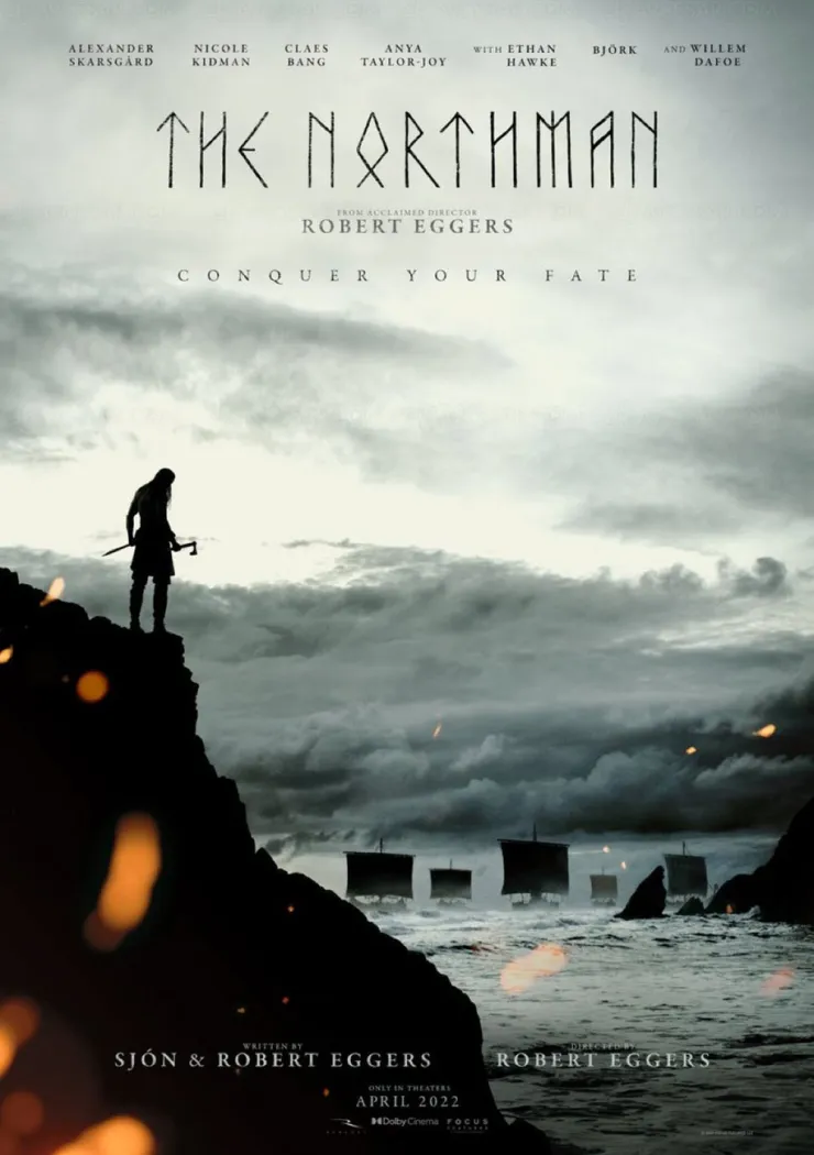 Bande-annonce ultra-radicale The Northman avec Alexander Skarsgård, Nicole Kidman, Björk et Willem Dafoe