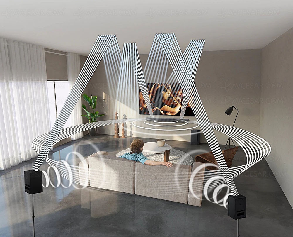 CES 22 > Samsung Q950B et Samsung&nbsp;S800B, barres de son Dolby&nbsp;Atmos et&nbsp;Q‑Symphony&nbsp;2.0 (Wireless&nbsp;Atmos)