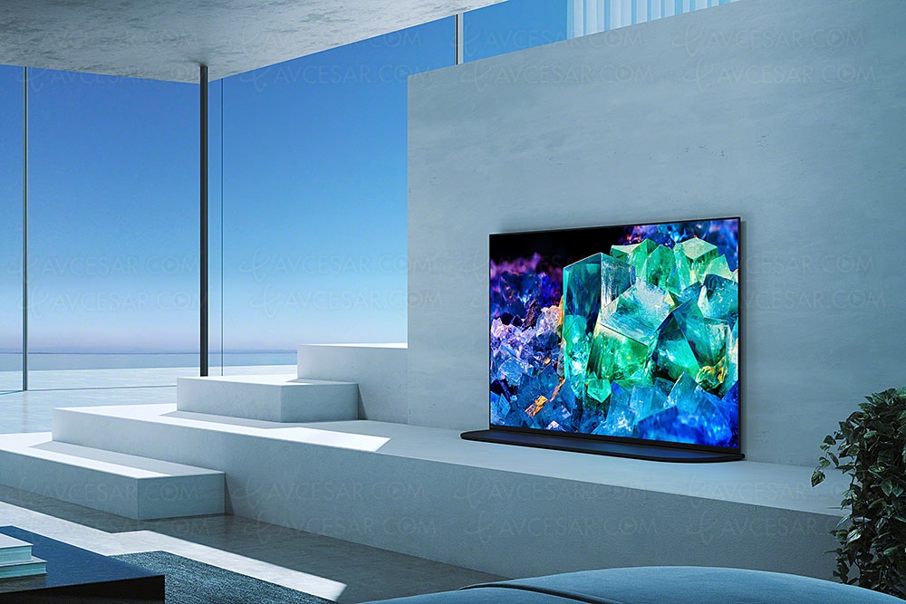 CES 22 > Sony A95K Master&nbsp;Serie&nbsp;: TV QD&nbsp;Oled Ultra&nbsp;HD 4K 55'' et&nbsp;65'', Depth Control, Netflix Adaptive Calibrated&nbsp;Mode…