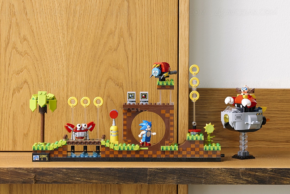 Sonic le hérisson version Lego, new kids on&nbsp;the&nbsp;«&nbsp;bloc&nbsp;»