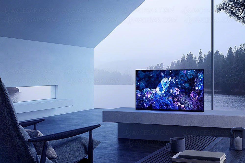 CES 22 > Sony A90K Master Serie&nbsp;: TV Oled Ultra HD 4K 42'' et 48'', Depth Control, Netflix Adaptive Calibrated&nbsp;Mode…