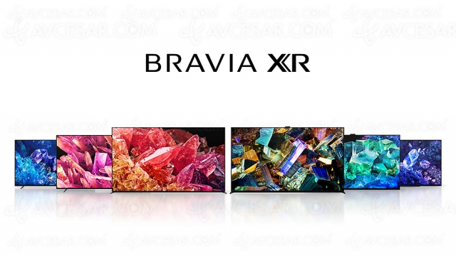 CES 22 > Gamme TV Sony 2022 Bravia XR : 8 séries Mini LED, LED, QD Oled et Oled au menu