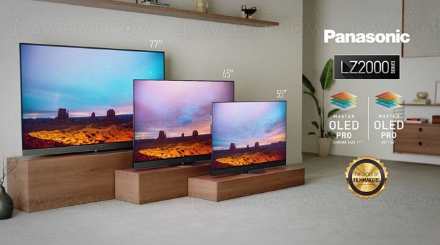 CES 22 > TV Oled UHD 4K Panasonic LZ2000 : 55''/65'' et 77'', HCX Pro AI Processor, HDMI 2.1, Game Control Board Extreme…