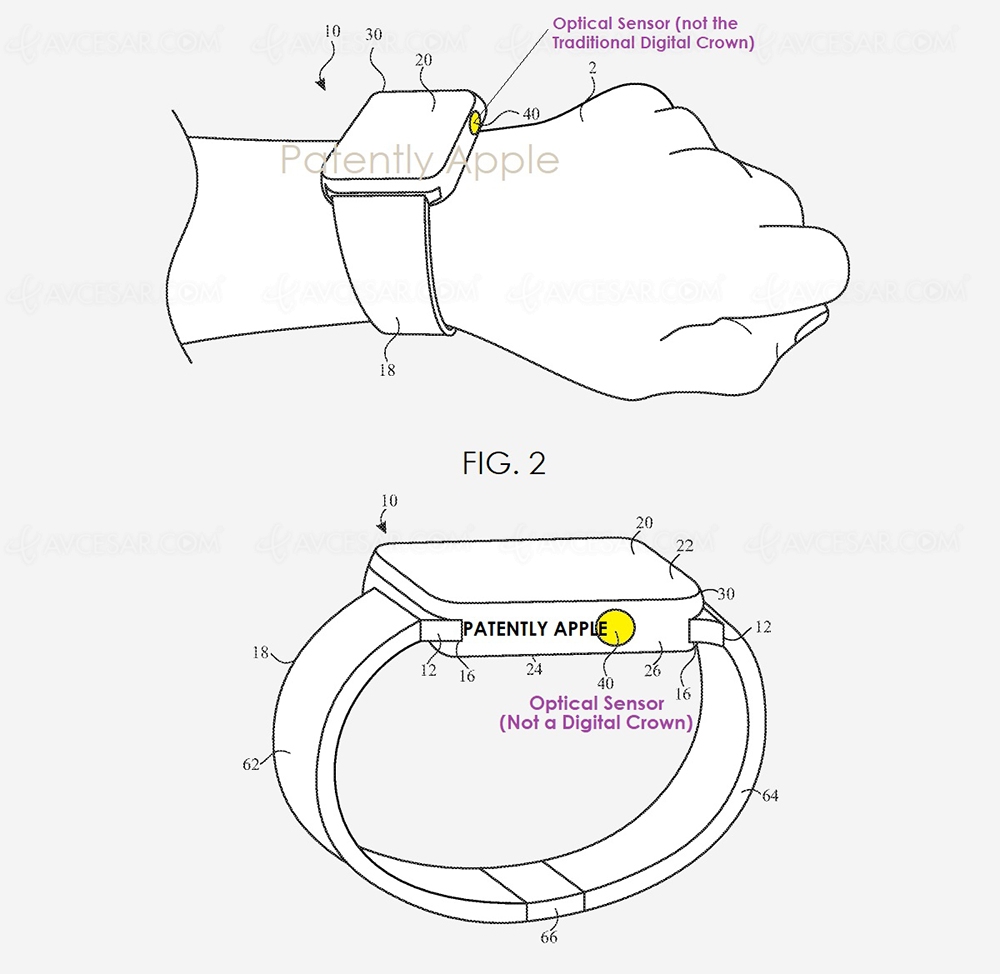 Apple Watch contrôlable sans contact, par mouvements de&nbsp;la&nbsp;main