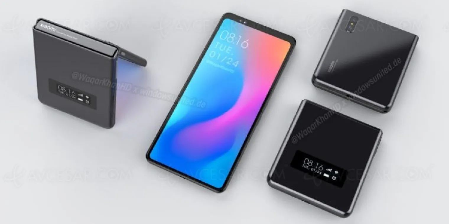 Smartphone pliable à clapet bientôt chez Xiaomi ?