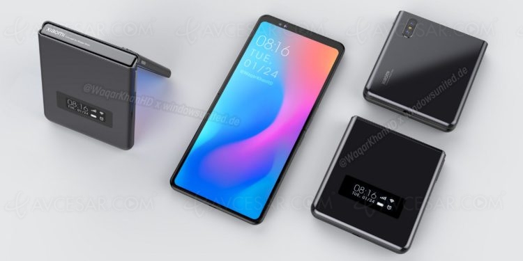 Smartphone pliable à clapet bientôt chez&nbsp;Xiaomi&nbsp;?