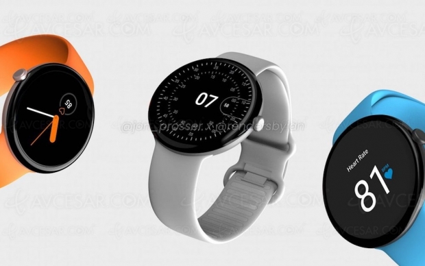 Pixel Watch, première montre connectée Google le 26 mai prochain ?