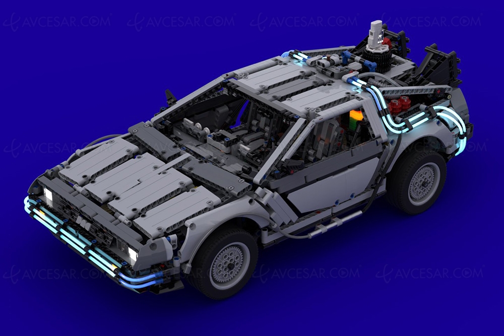 Nom de Zeus! La DeLorean de Retour vers le Futur en LEGO est maintenant en  stock [PHOTOS]